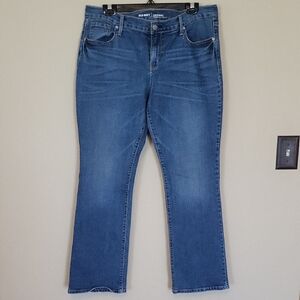Old Navy Women's Classic Blue Boot Cut Jeans